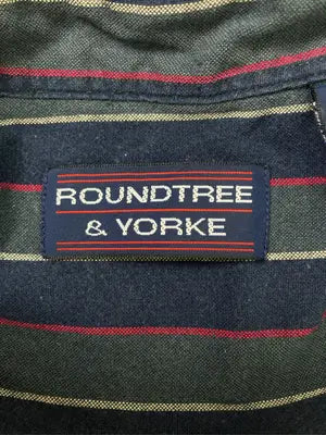 ROUNDTREE &YORKE/ラウンドツリーアンドヨーク/シャツ/ブラウス/トップス/ブルー/XL