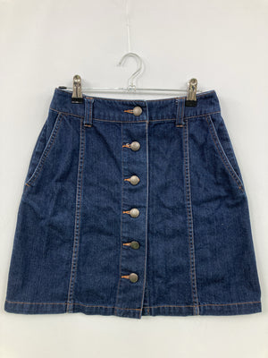 LOWRYS FARM/ローリーズファーム/デニムスカート/スカート/ネイビー/M