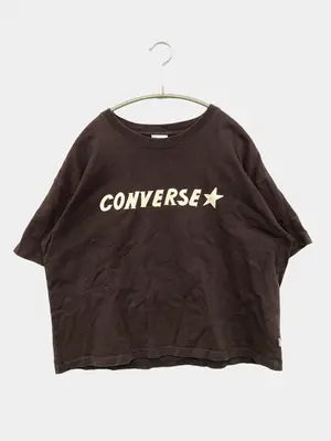 CONVERSE/コンバース/Tシャツ/カットソー/トップス/ブラック/M