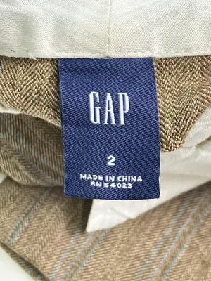 GAP/ギャップ/スラックス/パンツ/ブラウン/2