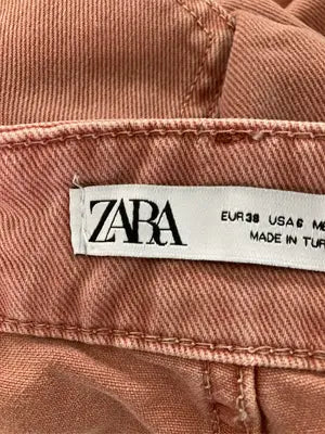 ZARA/ザラ/デニムパンツ/パンツ/ピンク/USA S