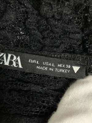 ZARA/ザラ/シャツ/ブラウス/トップス/ブラック/L