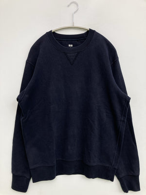 UNIQLO/ユニクロ/Tシャツ/カットソー/トップス/ネイビー/M