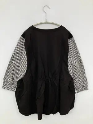 JUNOAH/ジュノア/Tシャツ/カットソー/トップス/ブラック/L
