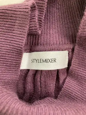 STYLEMIXER/スタイルミキサー/ワンピース/ワンピース/ドレス/パープル/FREE