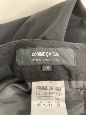 COMME CA ISM/コムサイズム/スラックス/パンツ/ブラック/M