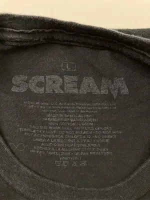 SCREAM/Tシャツ/カットソー/トップス/ブラック/L