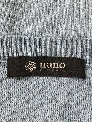 nano UNIVERSE/ナノユニバース/ニット/セーター/トップス/ブルー/F