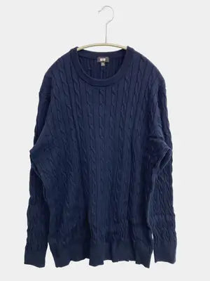 UNIQLO/ユニクロ/ニット/セーター/トップス/ネイビー/3XL