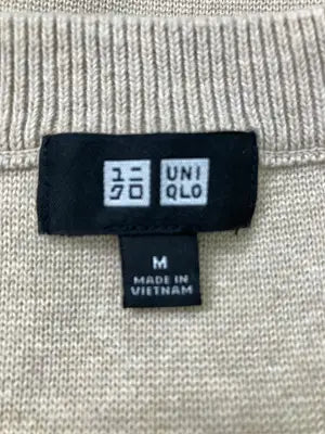 UNIQLO/ユニクロ/ニット/セーター/トップス/ベージュ/M