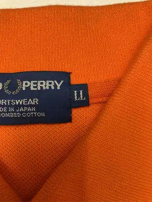 FRED PERRY/フレッドペリー/ポロシャツ/トップス/オレンジ/LL