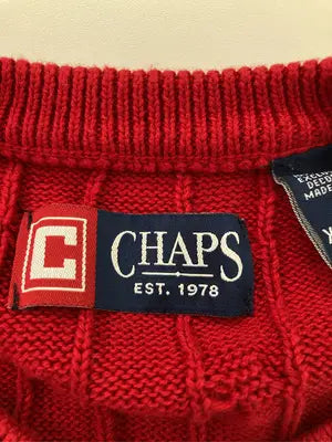 CHAPS/チャップス/ニット/セーター/トップス/レッド/XL