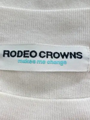RODEO CROWNS/ロデオクラウンズ/Tシャツ/カットソー/トップス/ホワイト/FREE