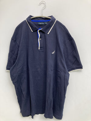 NAUTICA/ノーティカ/ポロシャツ/トップス/ネイビー/XL