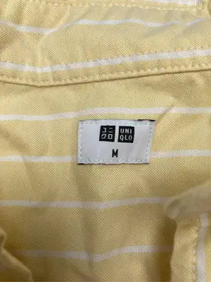 UNIQLO/ユニクロ/シャツ/ブラウス/トップス/イエロー/M