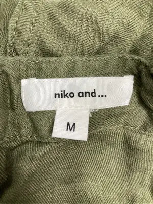 niko and .../ニコアンド/サロペット/オーバーオール/オールインワン・サロペット/カーキ/M