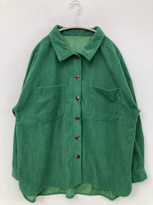 Spinkle/スピンクル/シャツ/ブラウス/トップス/グリーン/M