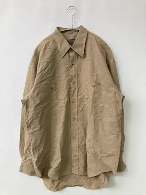 SERENO BASIC/シャツ/ブラウス/トップス/ベージュ/L