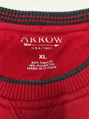 ARROW/アロー/スウェット/トップス/レッド/XL