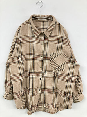 RETRO GIRL/レトロガール/シャツ/ブラウス/トップス/ベージュ