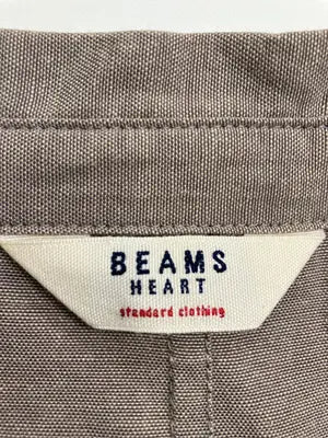 BEAMS HEART/ビームスハート/シャツワンピース/ワンピース/ドレス/ブラウン