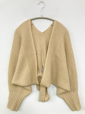 カーディガン/ボレロ/トップス/ブラウン