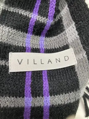 VILLAND/ヴィランド/マフラー/ファッション雑貨/ブラック