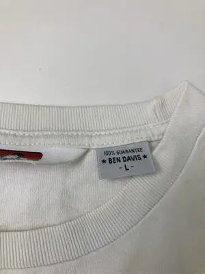 BEN DAVIS/ベンデイビス/Tシャツ/カットソー/トップス/ホワイト/L