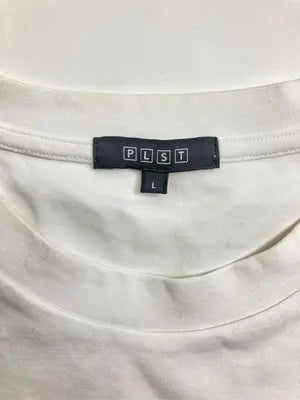 PLST/プラステ/Tシャツ/カットソー/トップス/ホワイト/L