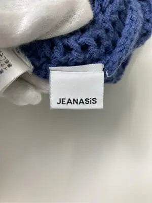 JEANASIS/ジーナシス/ニット/セーター/トップス/ブルー/F