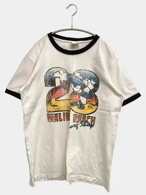 Disney/ディズニー/Tシャツ/カットソー/トップス/アイボリー/L