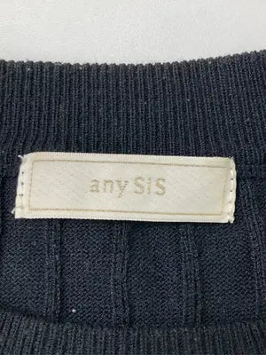 any sis/エニィスィス/ニット/セーター/トップス/ブラック/2