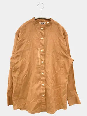 UNIQLO U/ユニクロユー/シャツ/ブラウス/トップス/ブラウン/S
