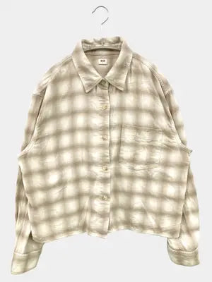 UNIQLO/ユニクロ/シャツ/ブラウス/トップス/ベージュ/M