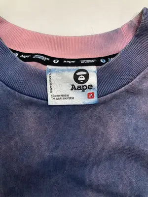 Aape/エイプ/Tシャツ/カットソー/トップス/ブルー/M