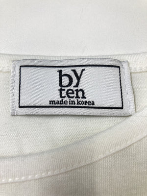 by ten/Tシャツ/カットソー/トップス/ホワイト