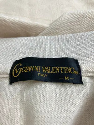 GIANNI VALENTINO/ジャンニバレンチノ/ポロシャツ/トップス/ベージュ/M