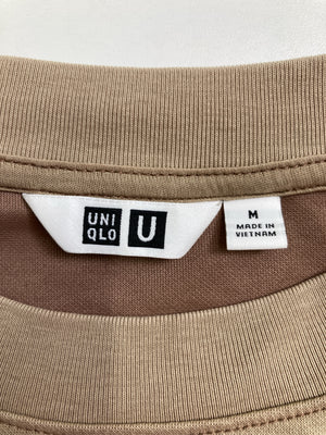 UNIQLO/ユニクロ/Tシャツ/カットソー/トップス/ブラウン/M