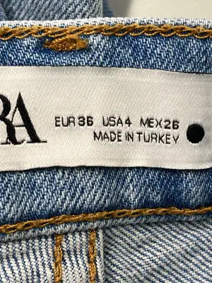 ZARA/ザラ/デニムパンツ/パンツ/ブルー/EUR 36