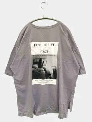 gleam/グリーム/Tシャツ/カットソー/トップス/グレー/M