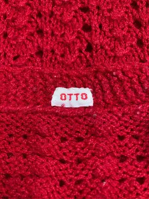 OTTO/オットー/ニット/セーター/トップス/レッド