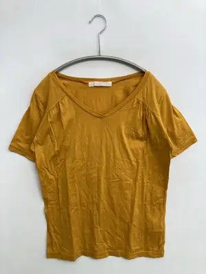 Tシャツ/カットソー/トップス/イエロー/M