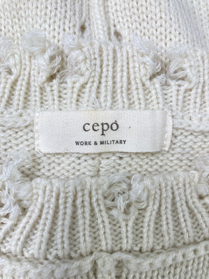 cepo/セポ/ニット/セーター/トップス/アイボリー/M