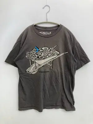 VOLCOM/ボルコム/Tシャツ/カットソー/トップス/ブラック/S