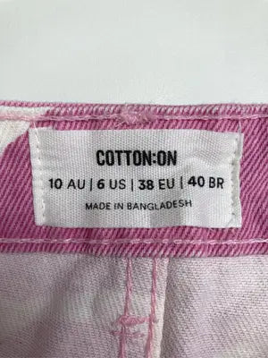 Cotton On/コットンオン/デニムスカート/スカート/ピンク/6 US