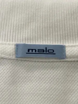 malo/ポロシャツ/トップス/ホワイト