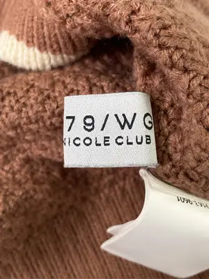 179/WG NICOLE CLUB/ベスト/トップス/ブラウン/FREE