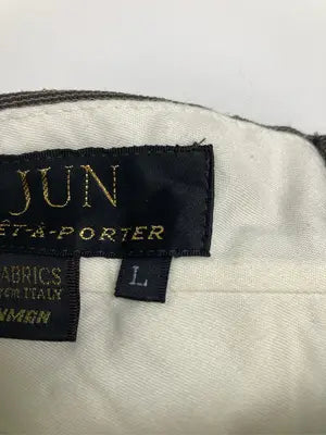 JUN/ジュン/スラックス/パンツ/ブラウン/L