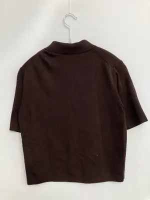 UNIQLO/ユニクロ/ポロシャツ/トップス/ブラウン/L