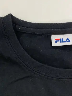 FILA/フィラ/Tシャツ/カットソー/トップス/ブラック/L